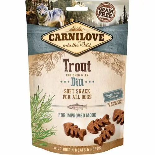 Carnilove Soft Snack Ørred/Dild Kornfri