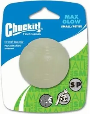 Chuckit Max Glow Ball 1-pk Small