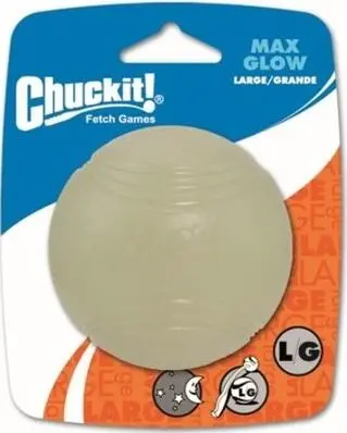 Chuckit Max Glow Ball 1-pk Medium