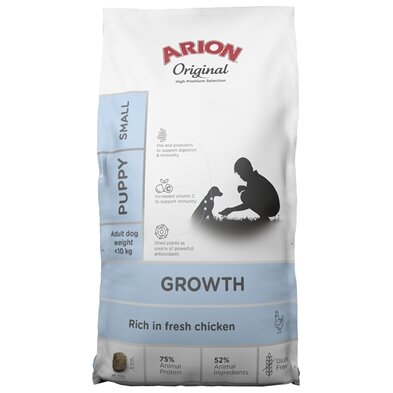 Arion Growth Hvalpe Foder Small Kylling/Ris