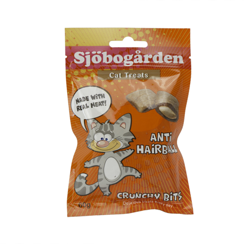 Sjöbogårdens Cat Snacks Pillows Anti-hairball 60g