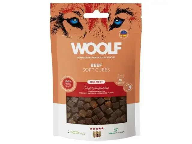 Woolf Soft Cubes Med Beef