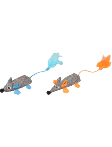 Legetøj kat, Afra mus 2stk.