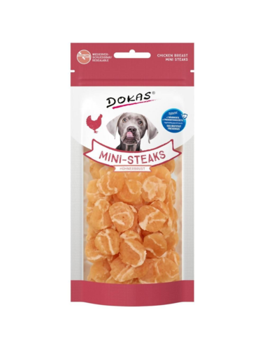 Dokas Mini-steaks kyllingebryst 50gr