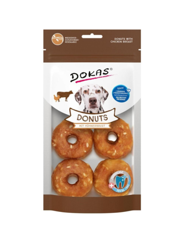 Dokas Donuts m. kyllingebryst 160gr
