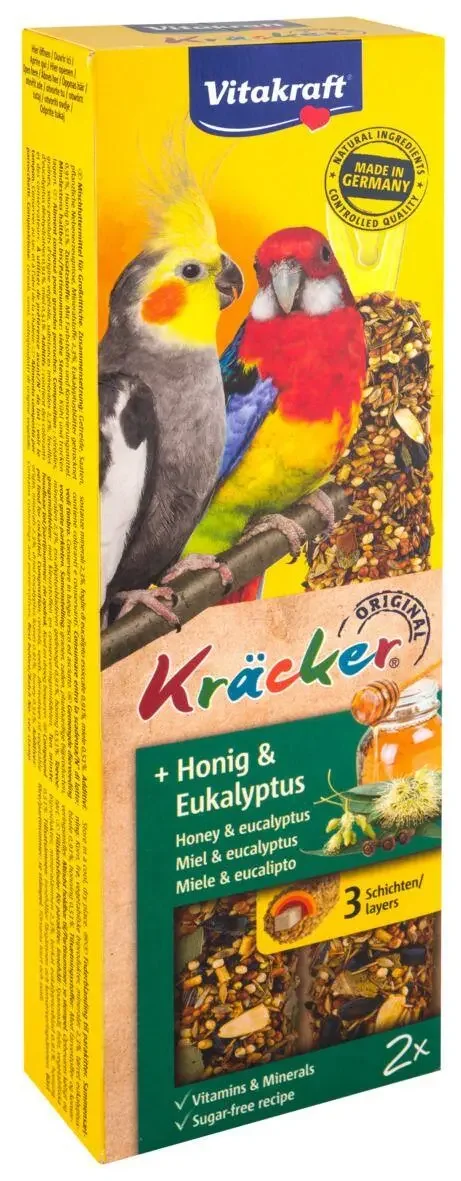 Vitakraft Parakit Stænger Med Honning
