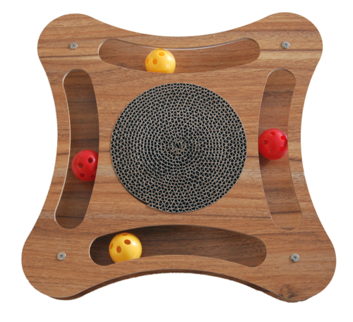 Aktivitetsbræt i træ Firkant