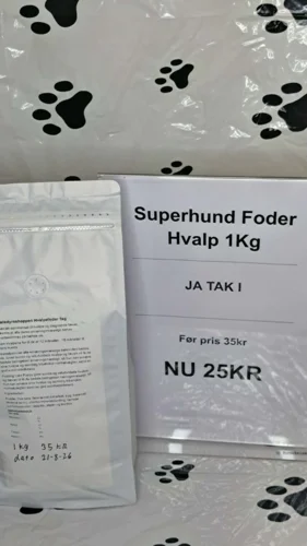 Superhund Hvalpe Foder 1kg
