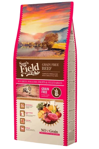 Sams Field Grain Free Angus Beef 2,5 kg