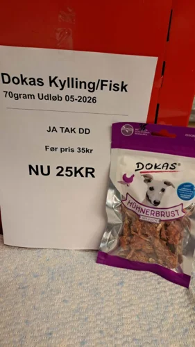 Dokas Kylling/fiske Godbid 70gram
