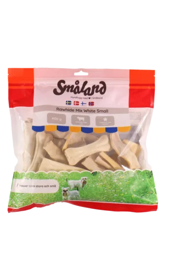 Småland Rawhide Mix White Small 400g