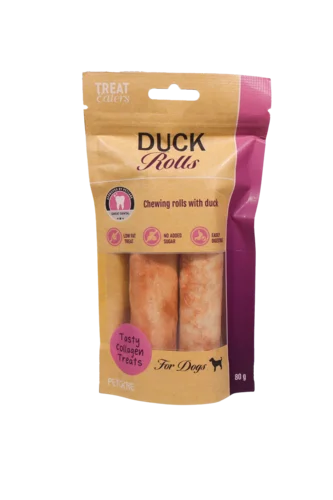 Treateaters Collagen Duck Rolls 80g