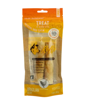 Treateaters New Hide Small Roll Chicken 2 pcs 90g