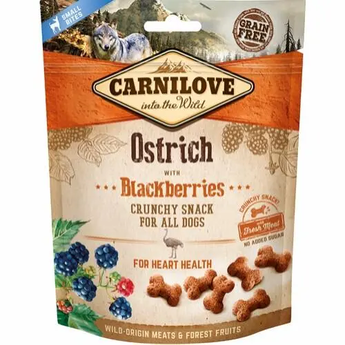 Carnilove Crunchy Struds/Brombær Kornfri
