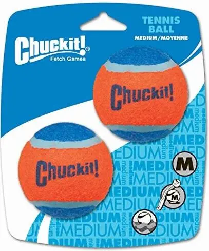Chuckit Tennis Ball 2-pk Medium