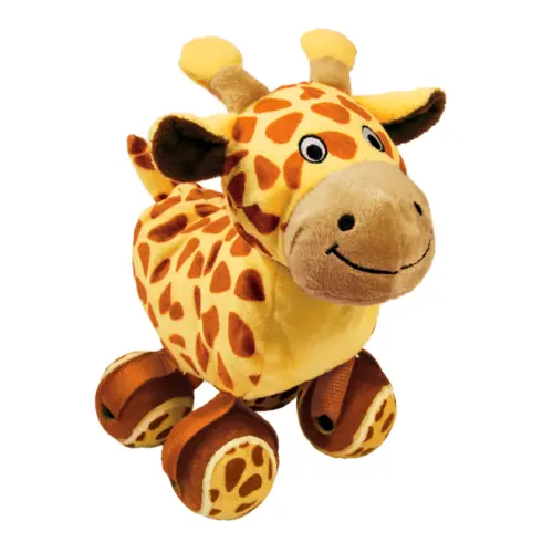 Kong Legetøj TenniShoes Giraffe Brun