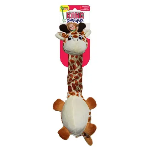 Kong Legetøj Danglers Giraffe Brun