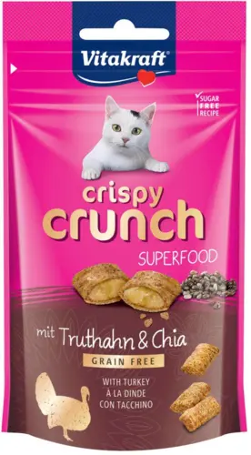 Crispy Crunch superfood Med chiafrø 60gram