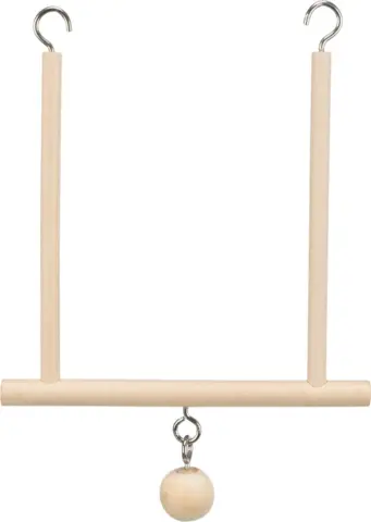 Gynge Med Træ kugle