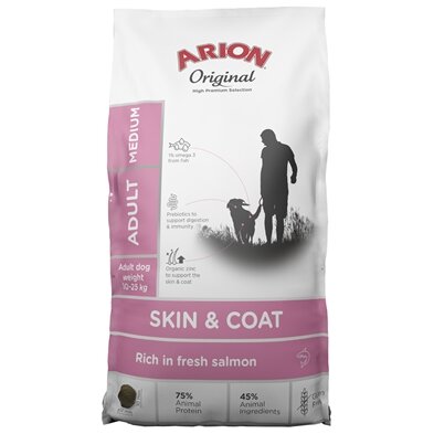 Arion Skin/Coat Medium Voksen Foder Laks/Ris