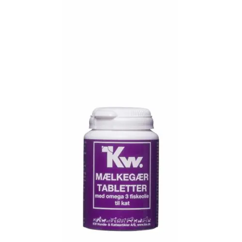 Kw Mælkegær Tabletter Kat 100 stk