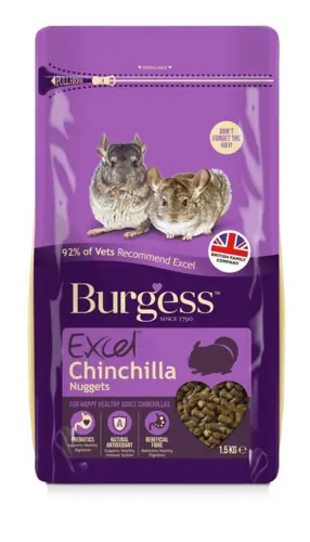 Burgess Chinchilla Foder 1,5kg