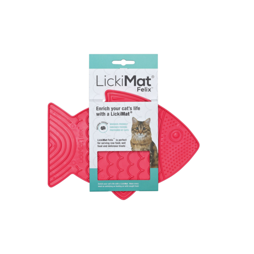 Lickimat Felix Cat Rosa