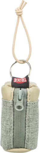 hundeposedispenser i canvas og læder