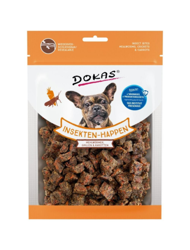 Dokas Insektgodbidder og gulerod 100gr