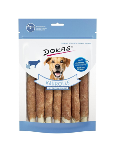 Dokas Tyggerulle m. kalkunbryst 190gr