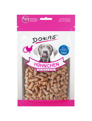 Dokas Kylling m. ris og sesam 70gr