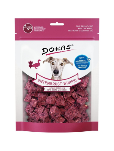 Dokas Andebrysttern m. kikærter 150gr