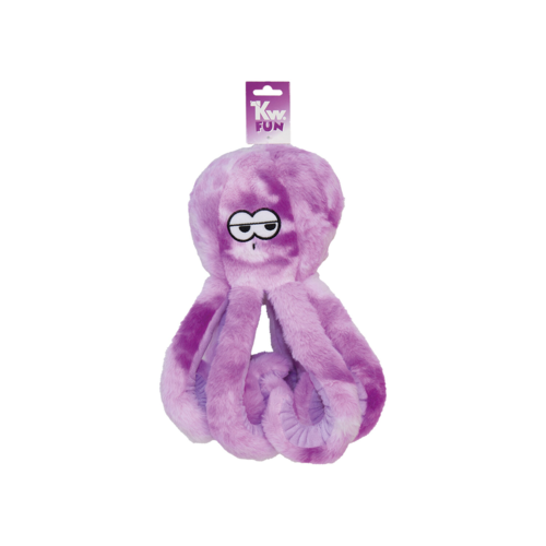 KW Blæksprutte Lilla Kæmpe i plys