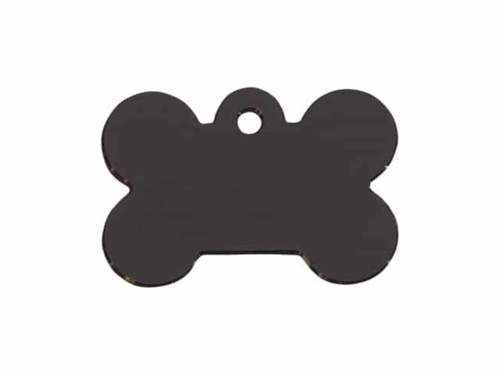 Hundetegn Sort Stort Kødben