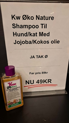 Kw øko nature shampoo Med Jojoba