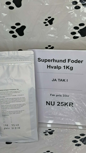 Superhund Hvalpe Foder 1kg
