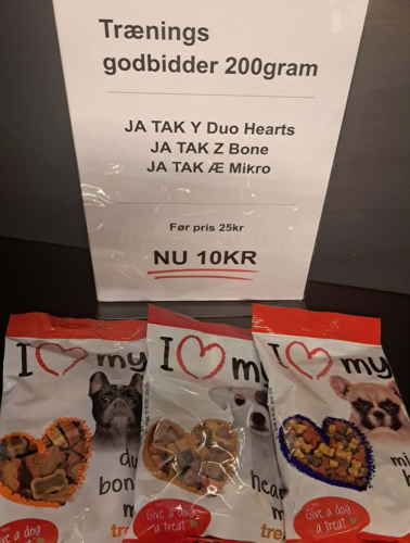 Trænings Godbidder 200gram