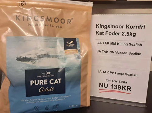 Kingsmoor Kornfri Katte Foder 2,5kg