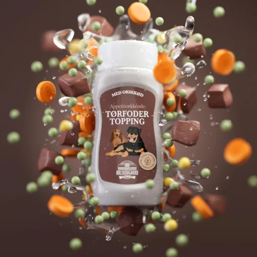 Tørfoder Topping Med Okse