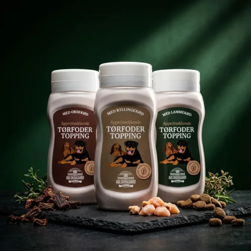 Smagspakke 3 Bøtter Kylling,Lam,Okse