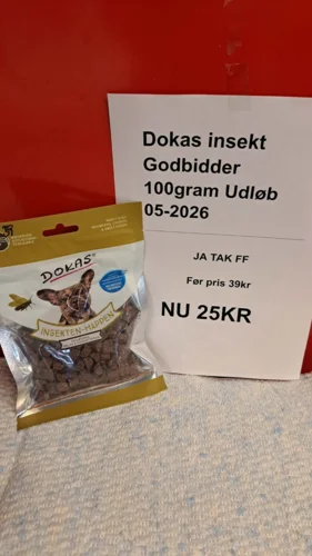 Dokas Insektgodbidder og Sød kartoffel 100gr