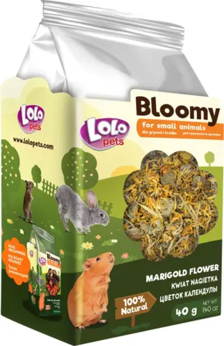 Bloomy Morgenfrue blomst til gnavere og kaniner 40gram