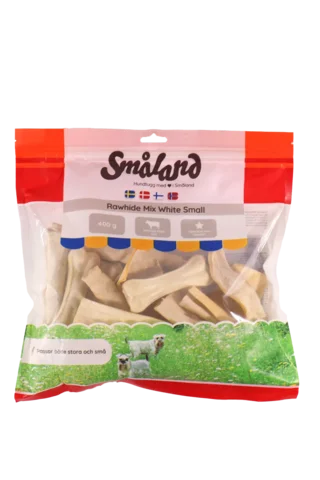 Småland Rawhide Mix White Small 400g