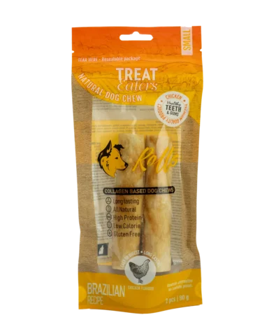 Treateaters New Hide Small Roll Chicken 2 pcs 90g