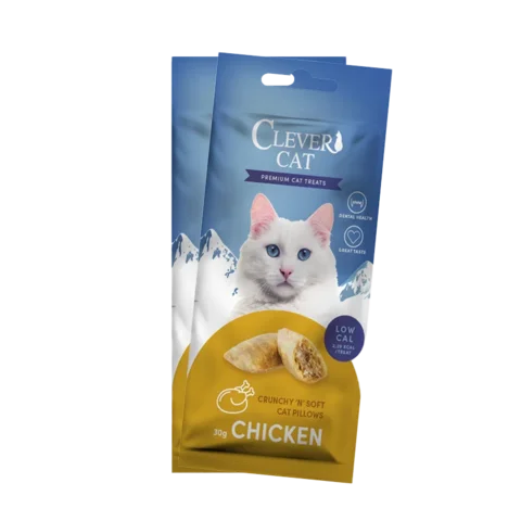 Clever Cat Pillows 30g Chicken