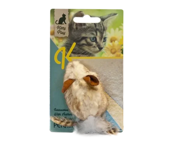 Kitty Play Mus Squeaking Tail