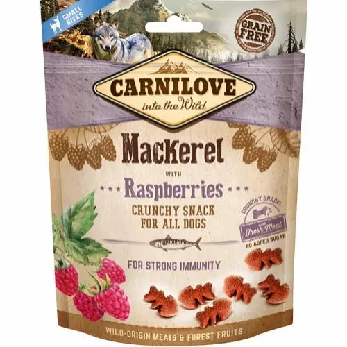 Carnilove Snack Makrel/Hindbær Kornfri