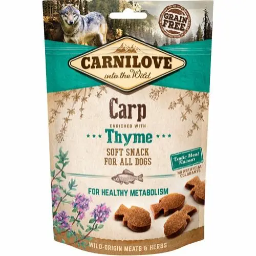 Carnilove Soft Snack Karpe/Timian Kornfri