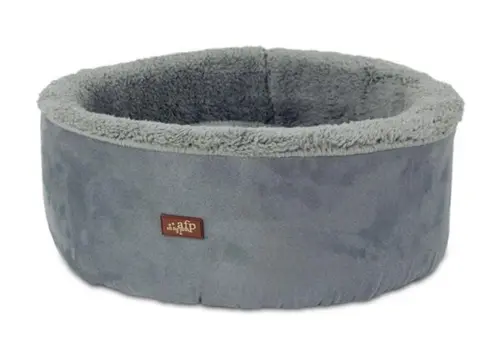 Grå Høj hunde/katte Seng