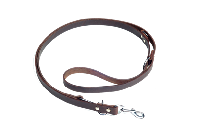 Prag Dressurline Læder Brun 220cm